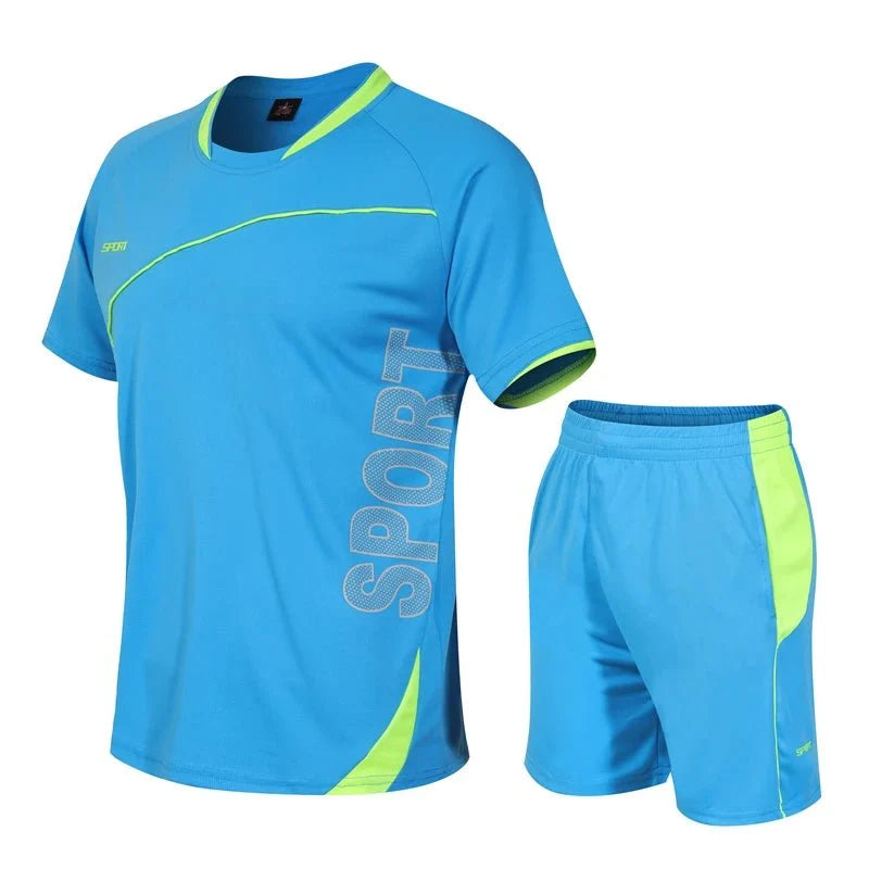 Men's 2-Piece Tracksuit – Running & Badminton Sport Set