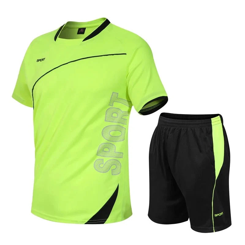 Men's 2-Piece Tracksuit – Running & Badminton Sport Set