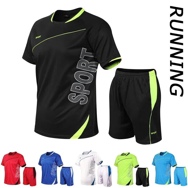 Men's 2-Piece Tracksuit – Running & Badminton Sport Set