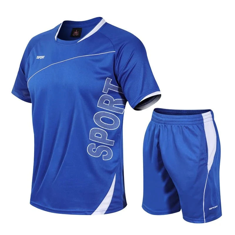 Men's 2-Piece Tracksuit – Running & Badminton Sport Set