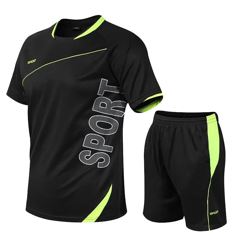 Men's 2-Piece Tracksuit – Running & Badminton Sport Set