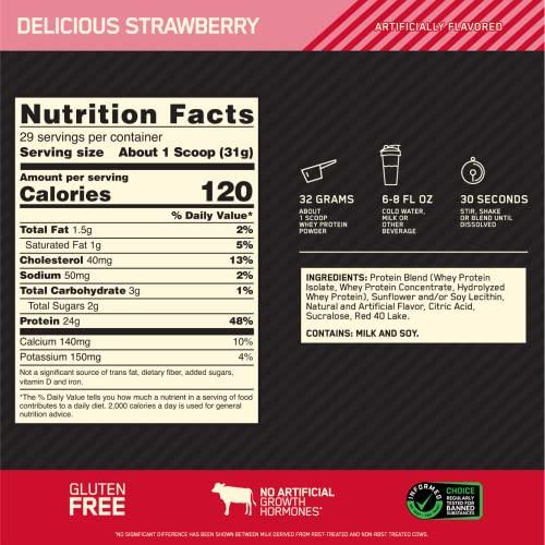 Optimum Nutrition Gold Standard 100% Protein Powder