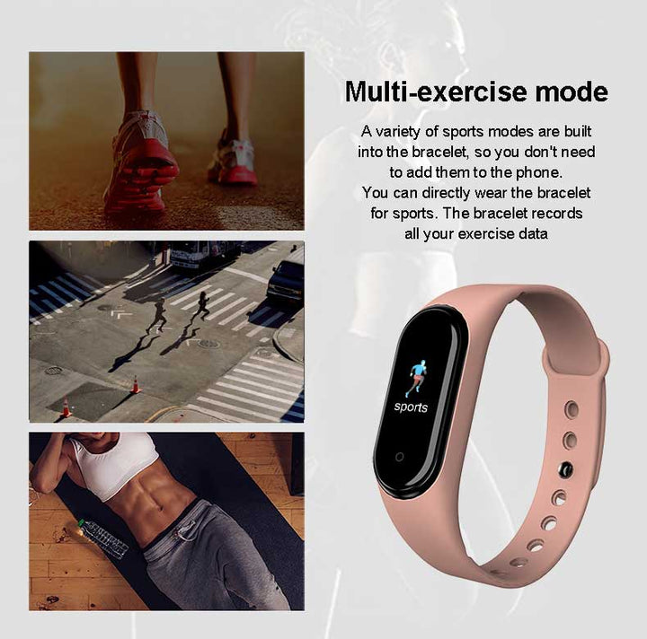 M5 Smart Band Fitness Tracker