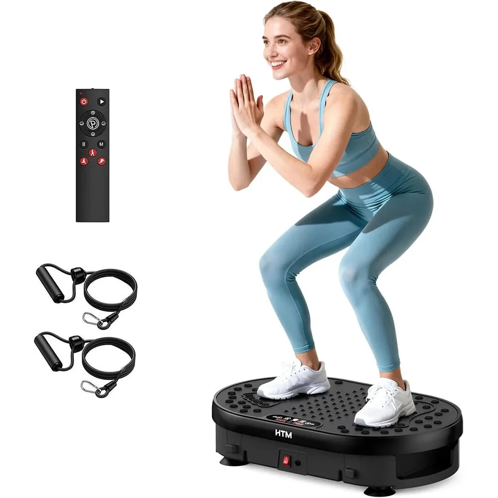 Vibration Plate Exercise Machine with 9 Programs
