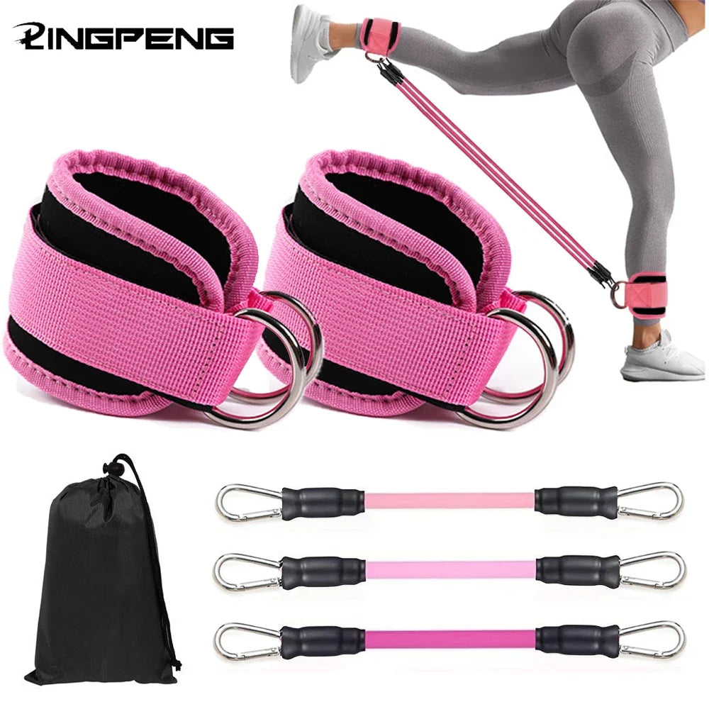 Ankle Strap Resistance Bands Set