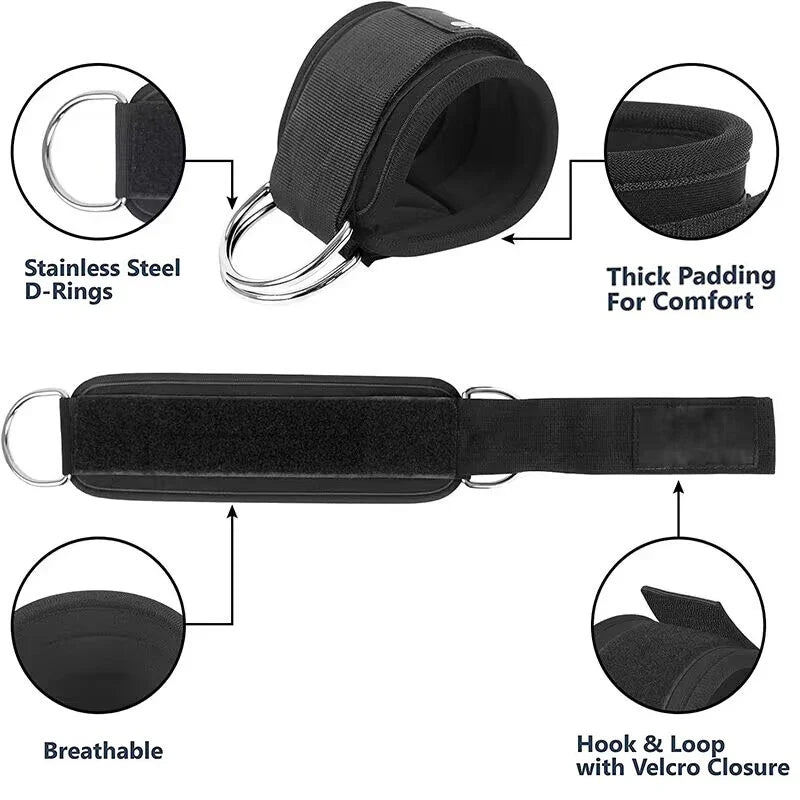 Ankle Strap Resistance Bands Set