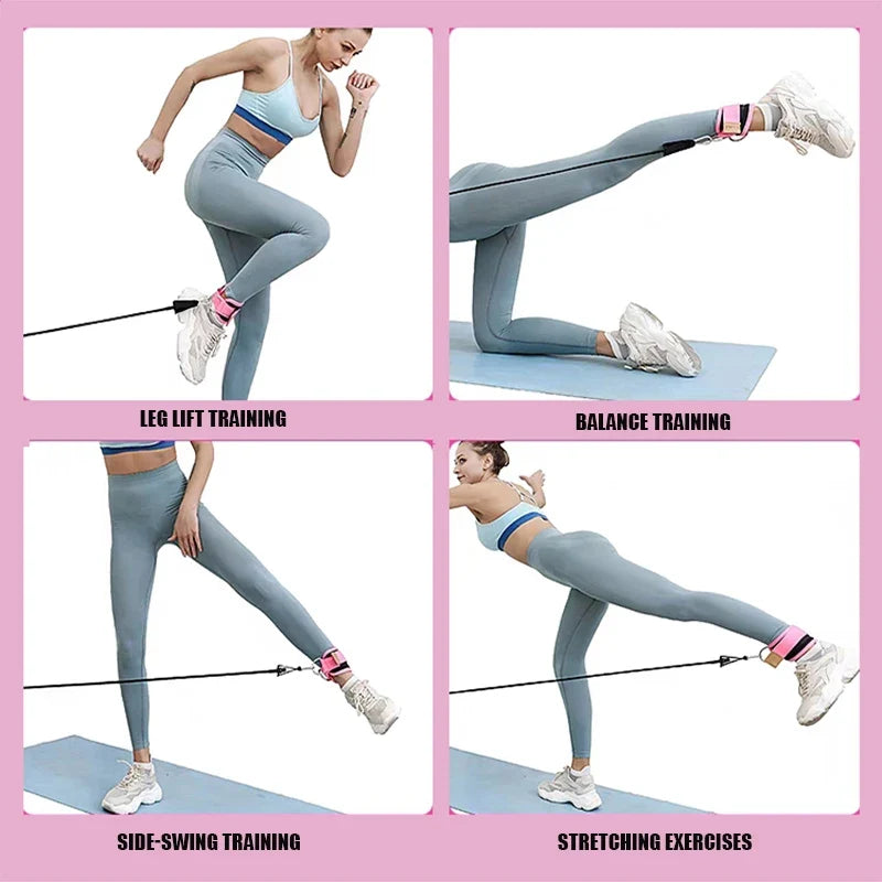 Ankle Strap Resistance Bands Set