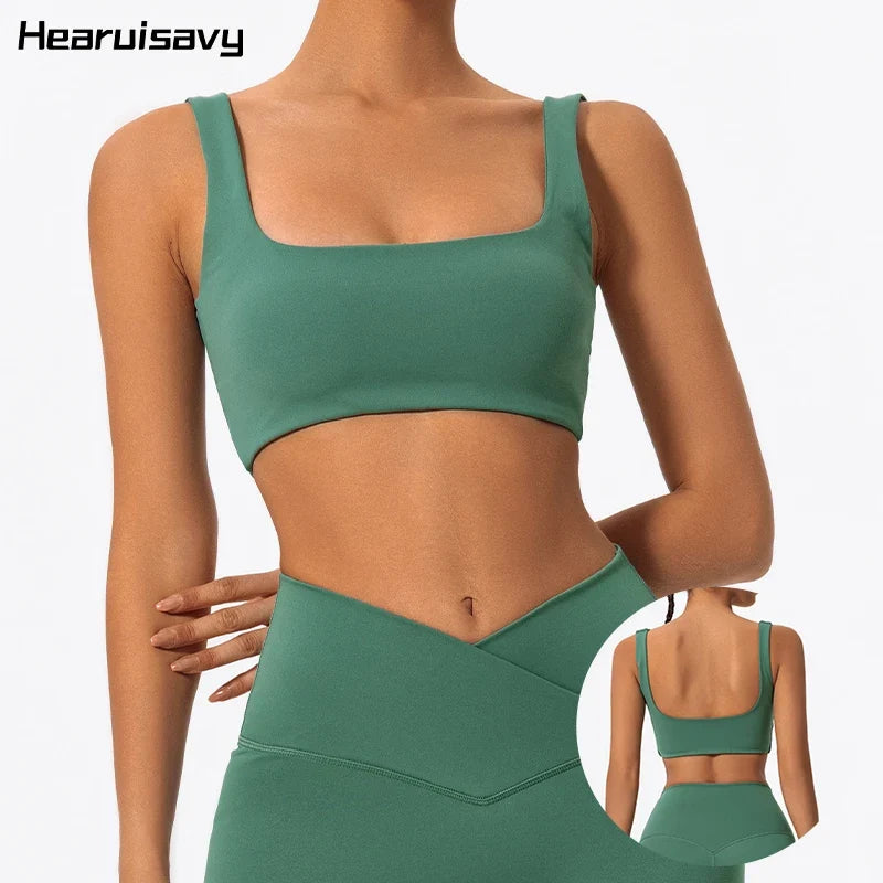 Hearuisavy High-Impact Sports Bra