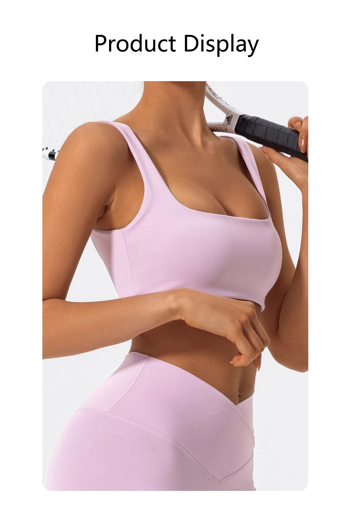 Hearuisavy High-Impact Sports Bra