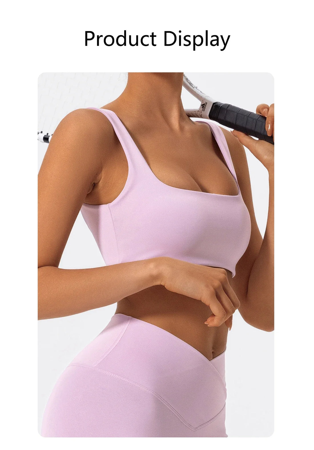 Hearuisavy High-Impact Sports Bra