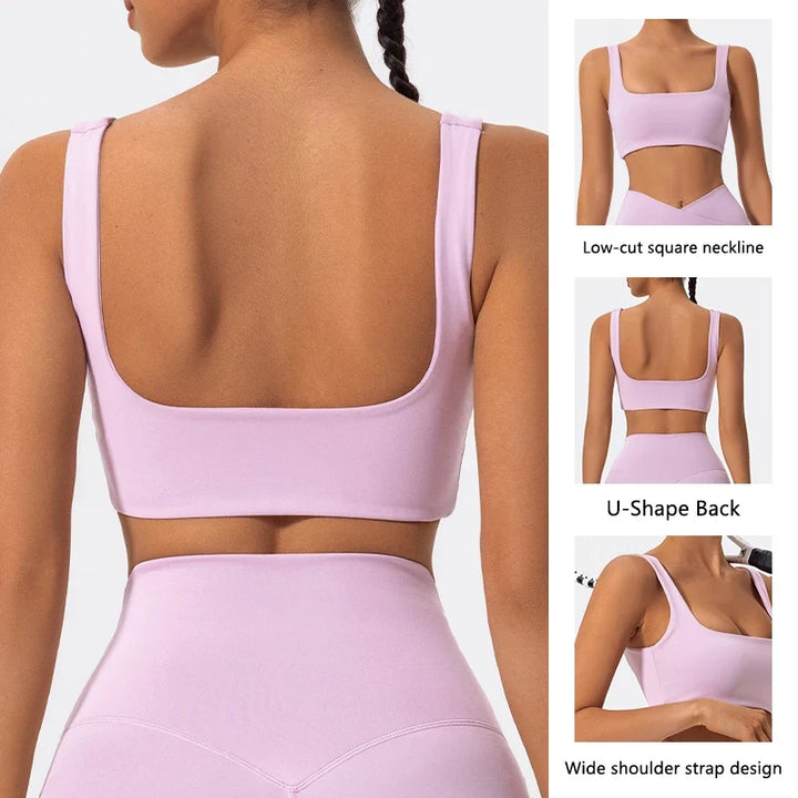 Hearuisavy High-Impact Sports Bra
