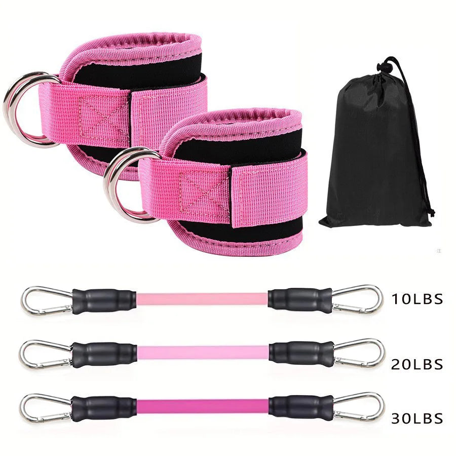 Ankle Strap Resistance Bands Set
