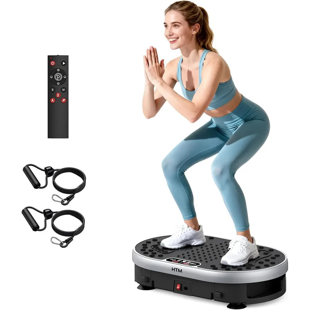 Vibration Plate Exercise Machine with 9 Programs