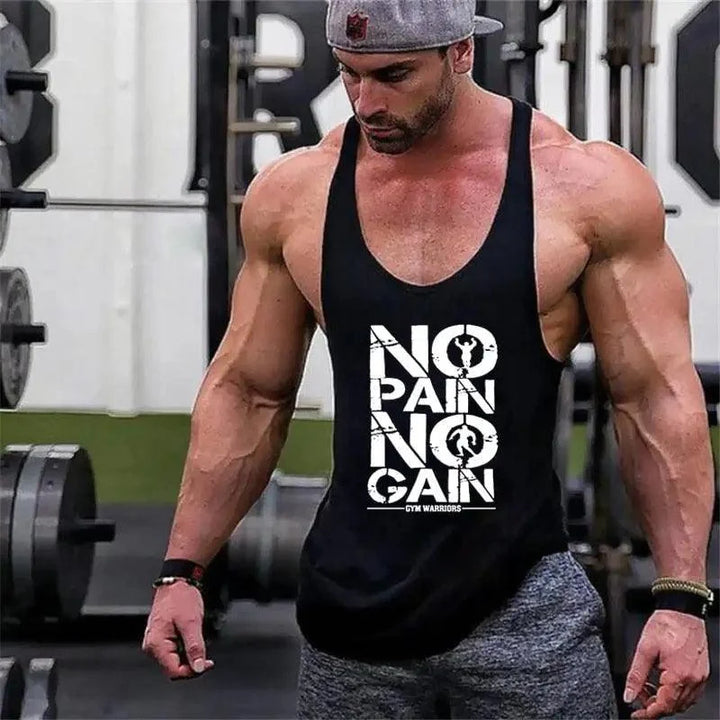 Men's Cotton Bodybuilding Stringer Tank Top