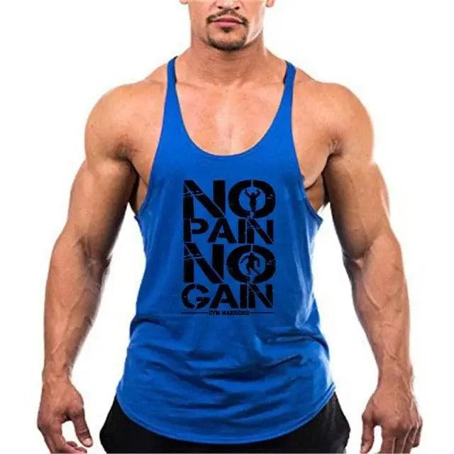 Men's Cotton Bodybuilding Stringer Tank Top